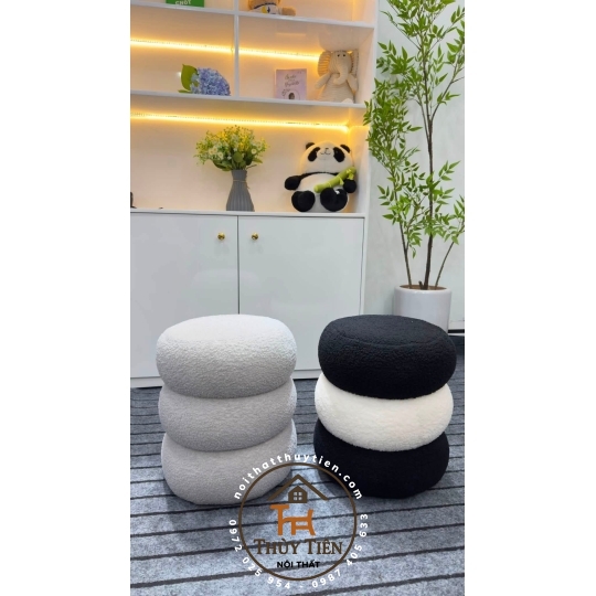 Ghế xoay, đôn, ghế decor, ghế bàn trang điểm siêu xinh - 001