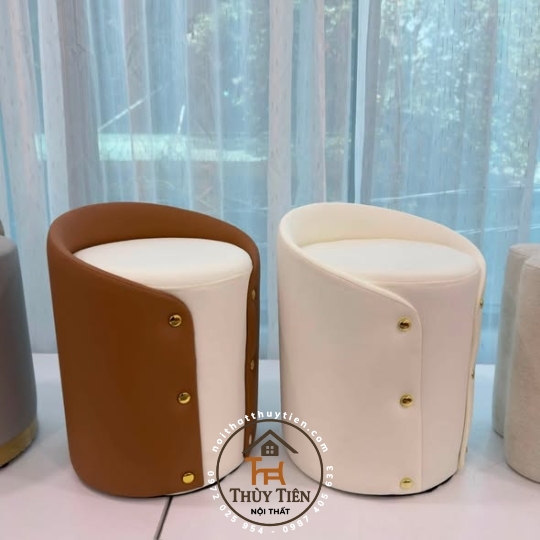 Ghế xoay, đôn, ghế decor, ghế bàn trang điểm siêu xinh - 001