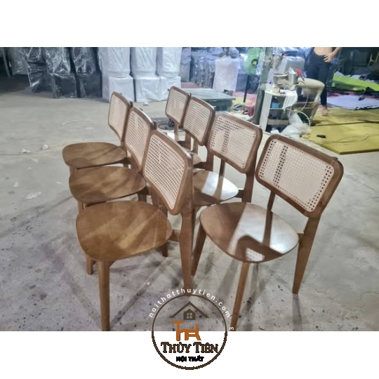 GHẾ MÂY CH301 MẶT VÁN VNEER