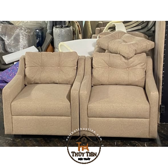 Ghế sofa đơn bọc vải cao cấp