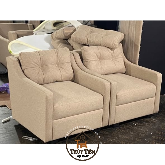 Ghế sofa đơn bọc vải cao cấp
