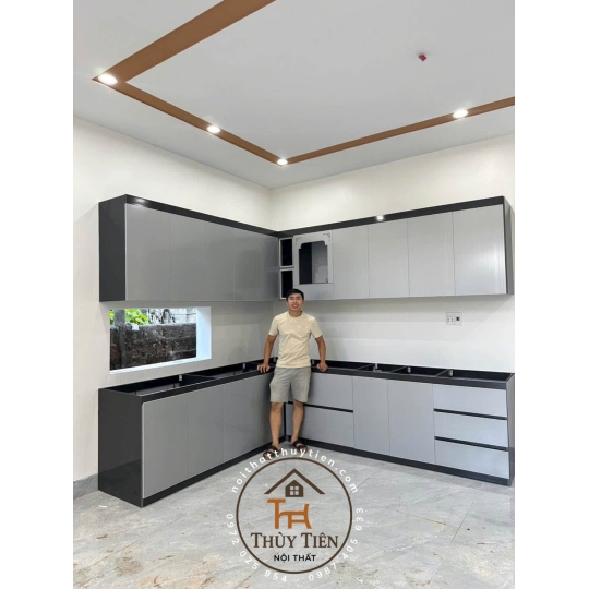 Mẫu  tủ quần áo gỗ MDF lõi xanh lõi nâu đơn sắc cho khách tham khảo ạ