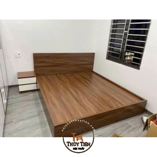 Giường ngủ gỗ mdf lõi xanh chống ẩm giá tận xưởng