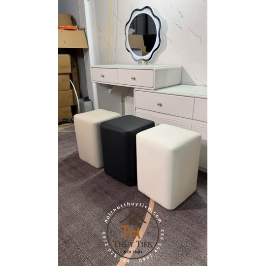 Ghế xoay, đôn, ghế decor, ghế bàn trang điểm siêu xinh - 001