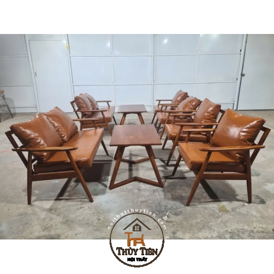 Set sofa tay nhọn