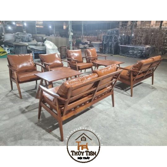 Set sofa tay nhọn