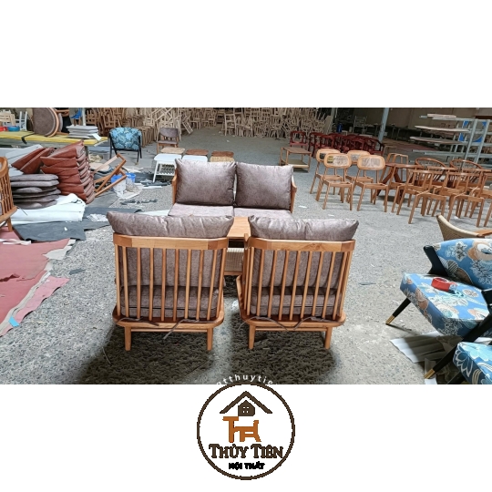Sofa Fly gỗ Ash cao cấp- 002