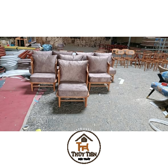 Sofa Fly gỗ Ash cao cấp- 002