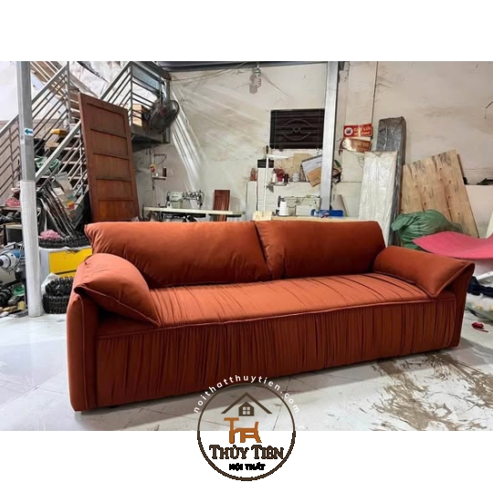Sofa nhăn thiết kế cho khách