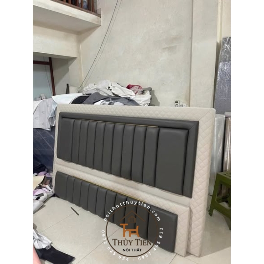 Giường thiết kế đặt theo yêu cầu khách