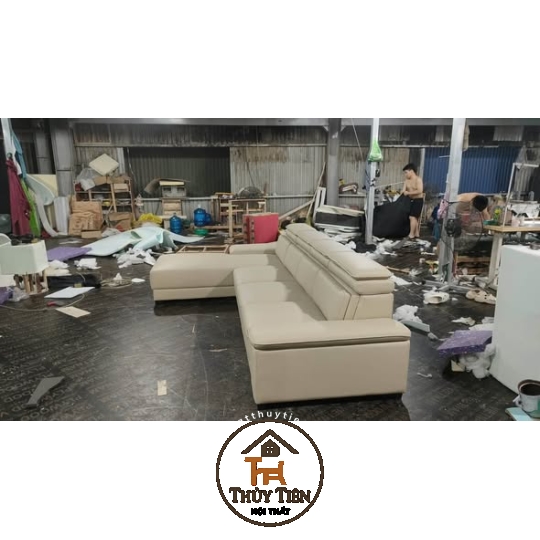 Sofa góc L gật gù siêu phẩm nhà e ạ 