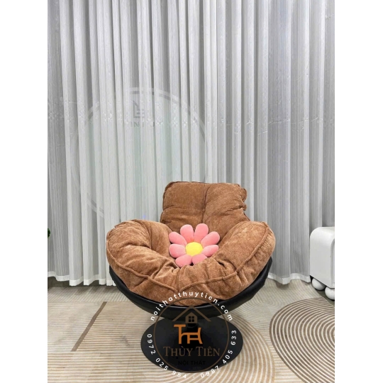 Ghế bơ xoay đủ màu nệm