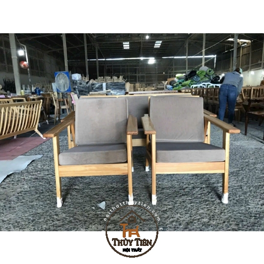 Bộ Sofa gỗ thông
