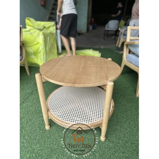 Bàn trà sofa gỗ tự nhiên