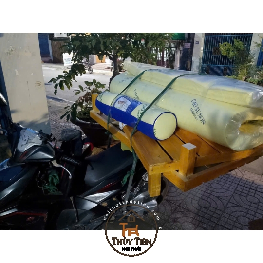 Mẫu Giường pallet gỗ thông giá rẻ
