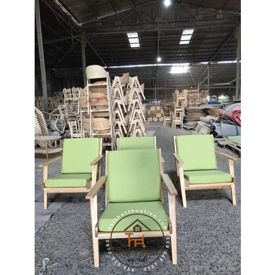 Ghế sofa Plank gỗ ash- SFP 002