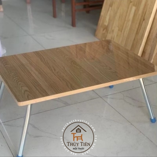 Bàn gấp gọn đa năng gỗ MDF( chân ống)- BMDF 003