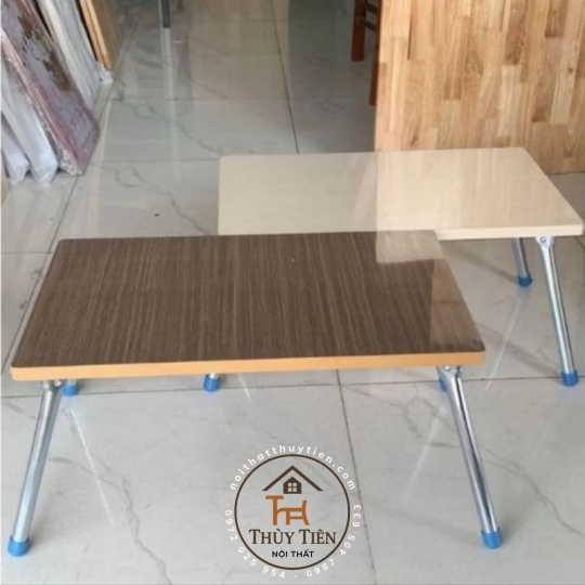 Bàn gấp gọn đa năng gỗ MDF( chân ống)- BMDF 003