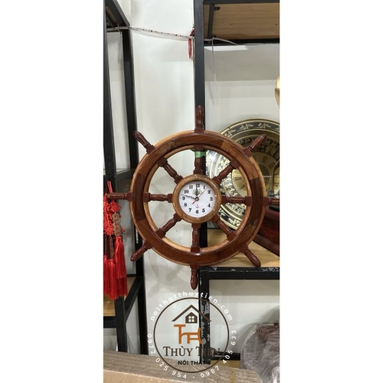 Đồng hồ treo tường bánh lái