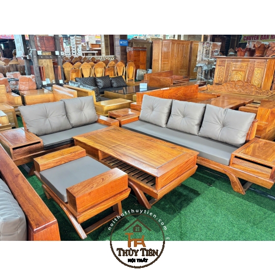 Bộ bàn ghế salon hương đá 
