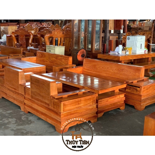 Bộ bàn ghế salon hương đá 