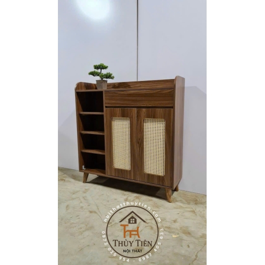 Tủ giày dép Mdf lõi nâu phủ melamin