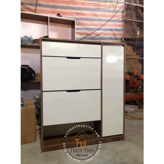 Tủ giày dép Mdf lõi nâu phủ melamin