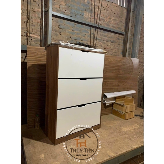Tủ giày dép Mdf lõi nâu phủ melamin