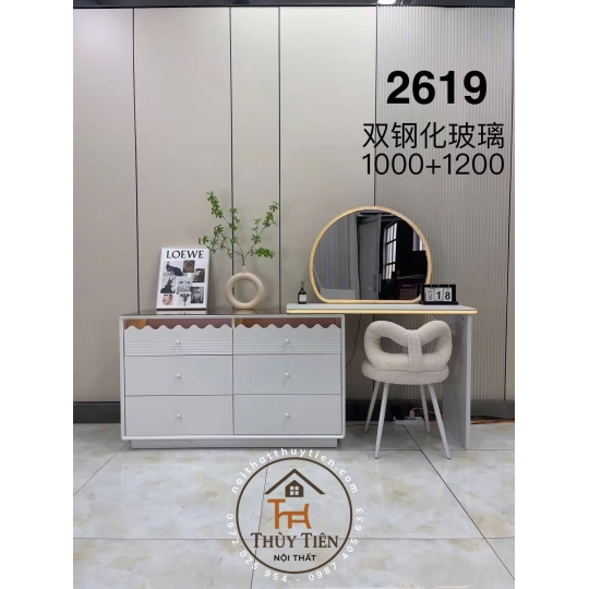 Bộ bàn trang điểm nhập khẩu xinh xỉu 