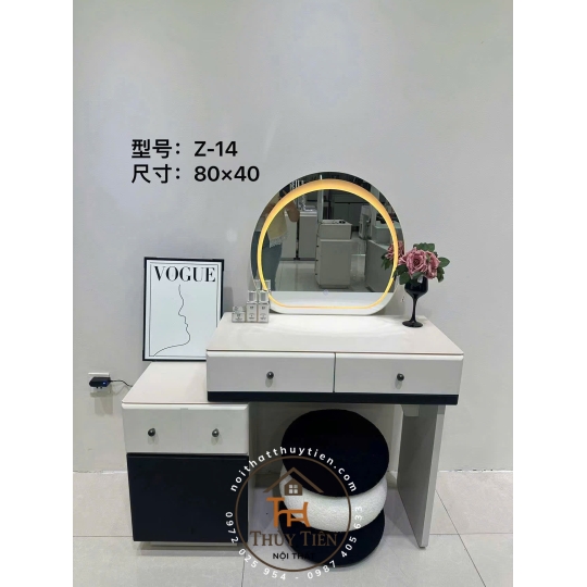 Bộ bàn trang điểm nhập khẩu xinh xỉu 