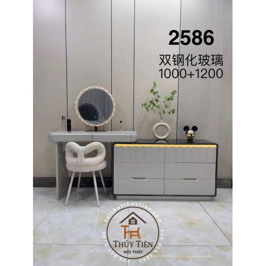 Bộ bàn trang điểm nhập khẩu xinh xỉu 