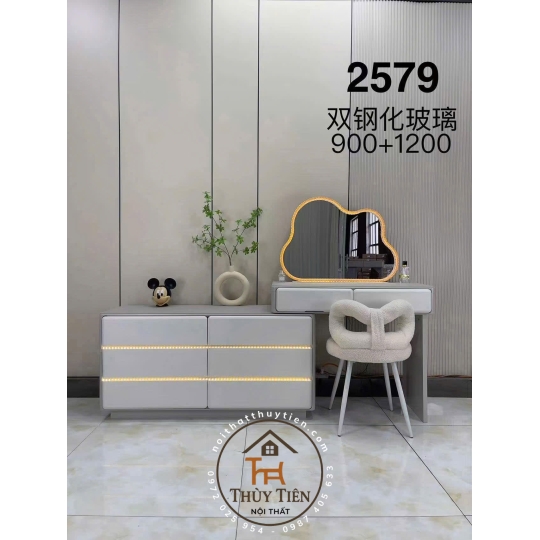 Bộ bàn trang điểm nhập khẩu xinh xỉu 