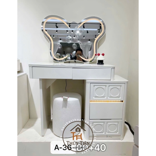 Bộ bàn trang điểm nhập khẩu xinh xỉu 