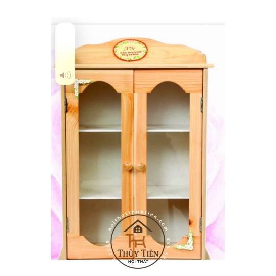 Tủ Thuốc gỗ thông 03