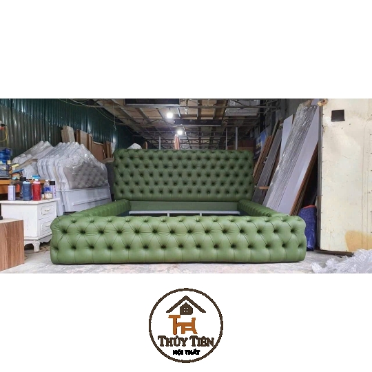 Giường Tổ Ong Bọc Đệm Đầu Cao
