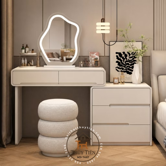 Bàn trang điểm sơn 2 k bóng đẹp bền màu giá xưởng