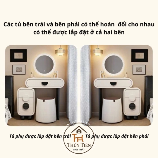 Bàn trang điểm sơn 2 k bóng đẹp bền màu giá xưởng