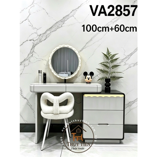 Bộ bàn ghế trang điểm hiện đại
