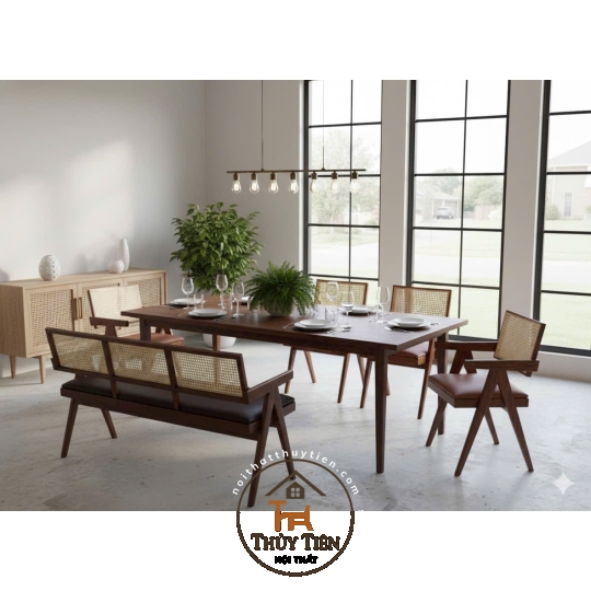 Bộ bàn ăn V - Leg