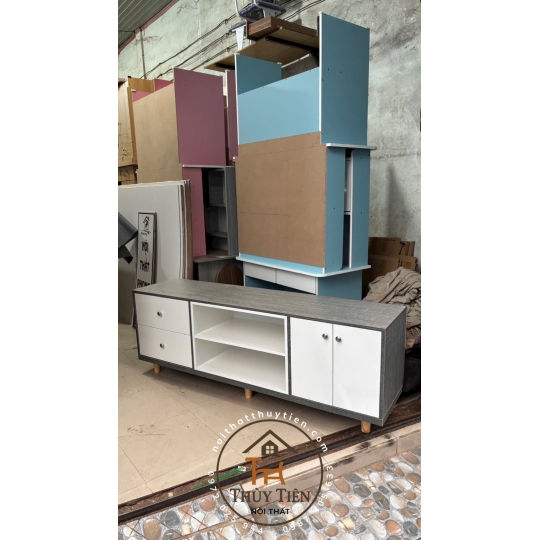 Kệ tivi gỗ MDF e sẵn
