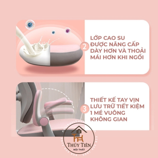 Ghế học sinh G05 ghế chống gù cho bé cố định tư thế ngồi khoa học chống cận thị