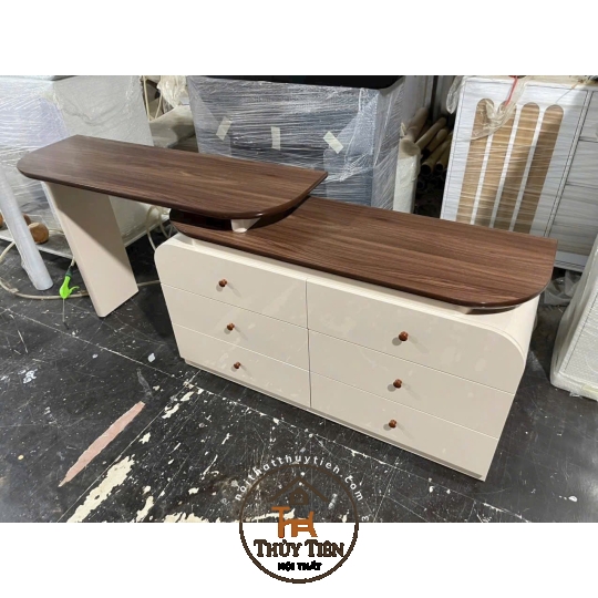 Tủ kệ bàn decor e nhận đặt kích thước theo yêu cầu khách