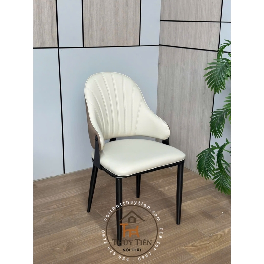 Ghế LUNA ngồi ăn cơm, trang điểm, làm việc, học bài hàng nhập khẩu bọc da PU cao cấp hiện đại