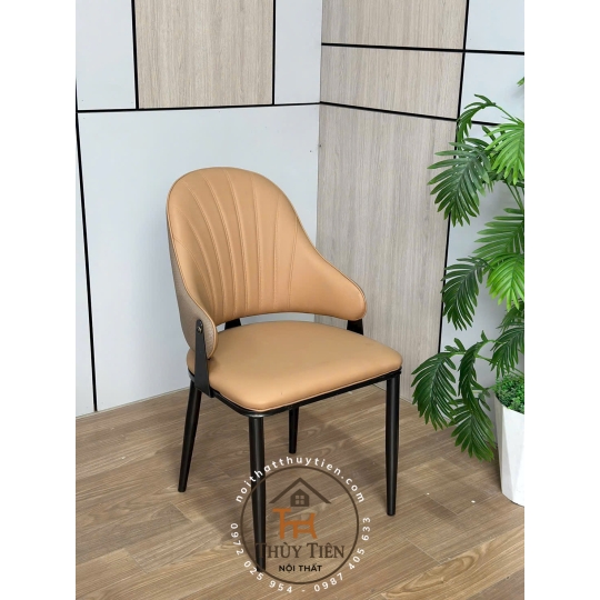 Ghế LUNA ngồi ăn cơm, trang điểm, làm việc, học bài hàng nhập khẩu bọc da PU cao cấp hiện đại