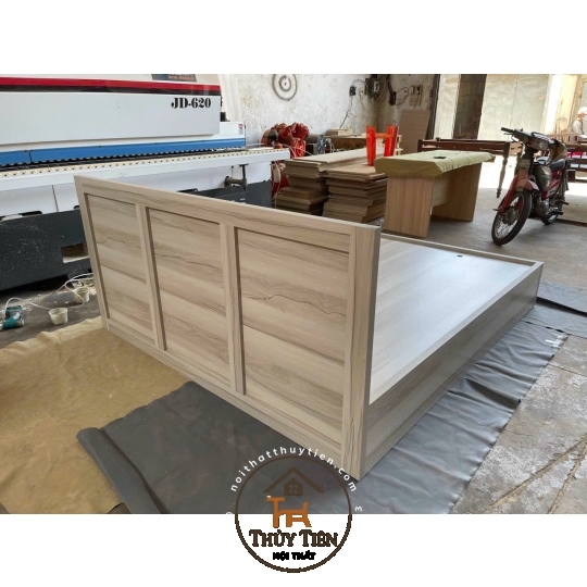 Giường ngủ gỗ mdf lõi xanh chống ẩm giá tận xưởng