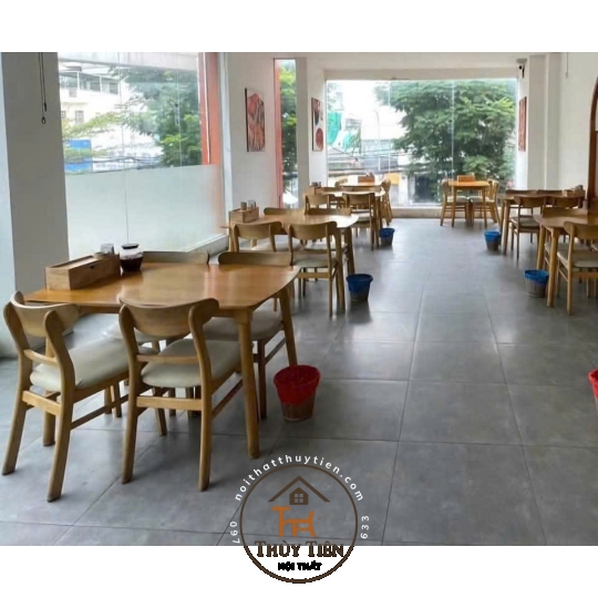 Bộ bàn ăn mango 4 ghế 6 ghế gỗ cao su tự nhiên giá rẻ