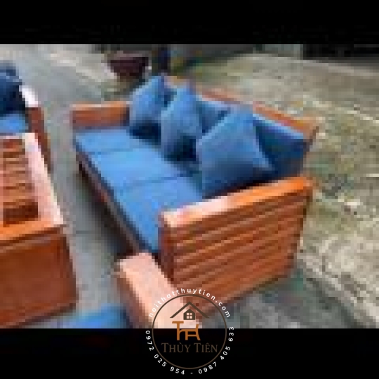 Bàn ghế sofa gỗ sồi- BGSFGS 004