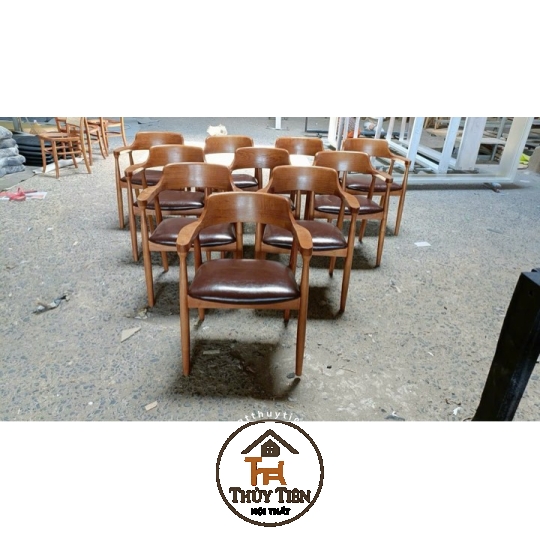 Ghế hiro ash tựa cao cho khách nhà e, form đẹp chuẩn