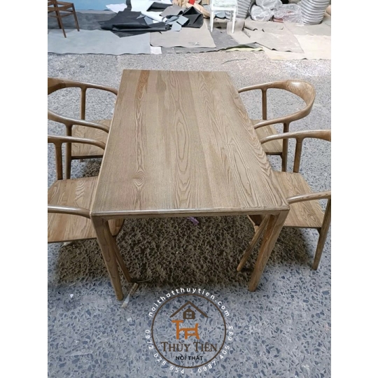 BỘ BÀN ĂN NEVA GỖ ASH CAO CẤP