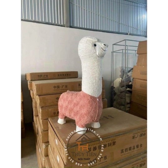 Ghế Decor  Đồ Chơi Lạc Đà Alpaca Cao Cấp Trẻ Em